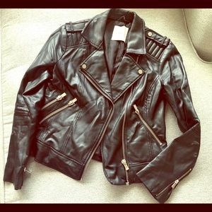 Mango biker jacket size xxs